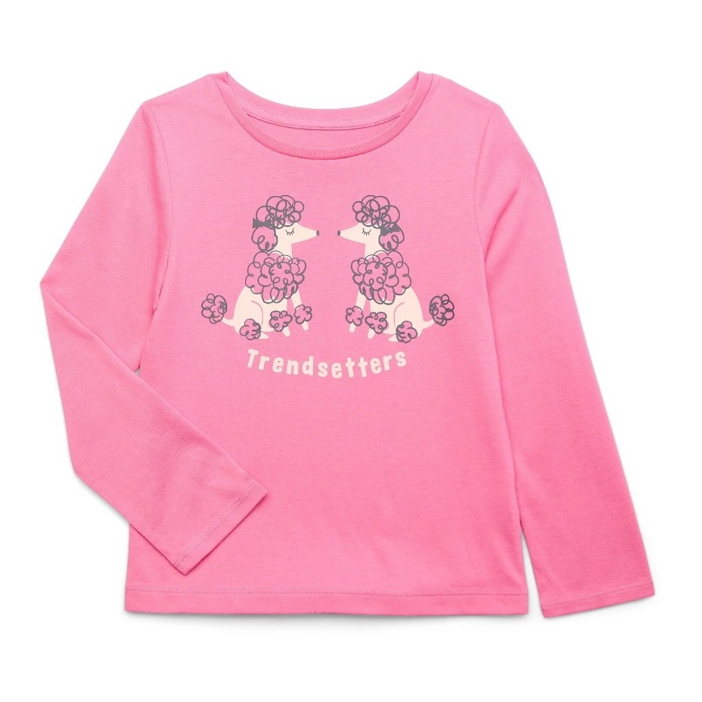 Garanimals Pink Long Sleeve Trendsetters Tee